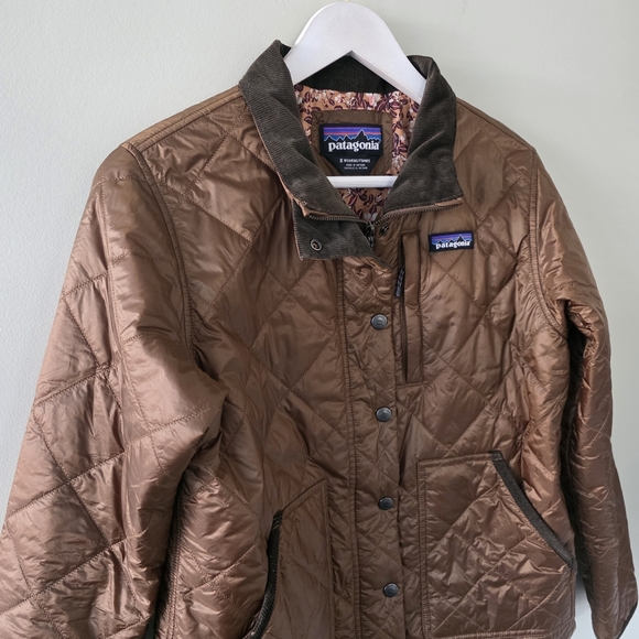 Patagonia S Gorpcore Hiking Cottagecore Diamond Quilted Back Pasture Jacket - Picture 5 of 15